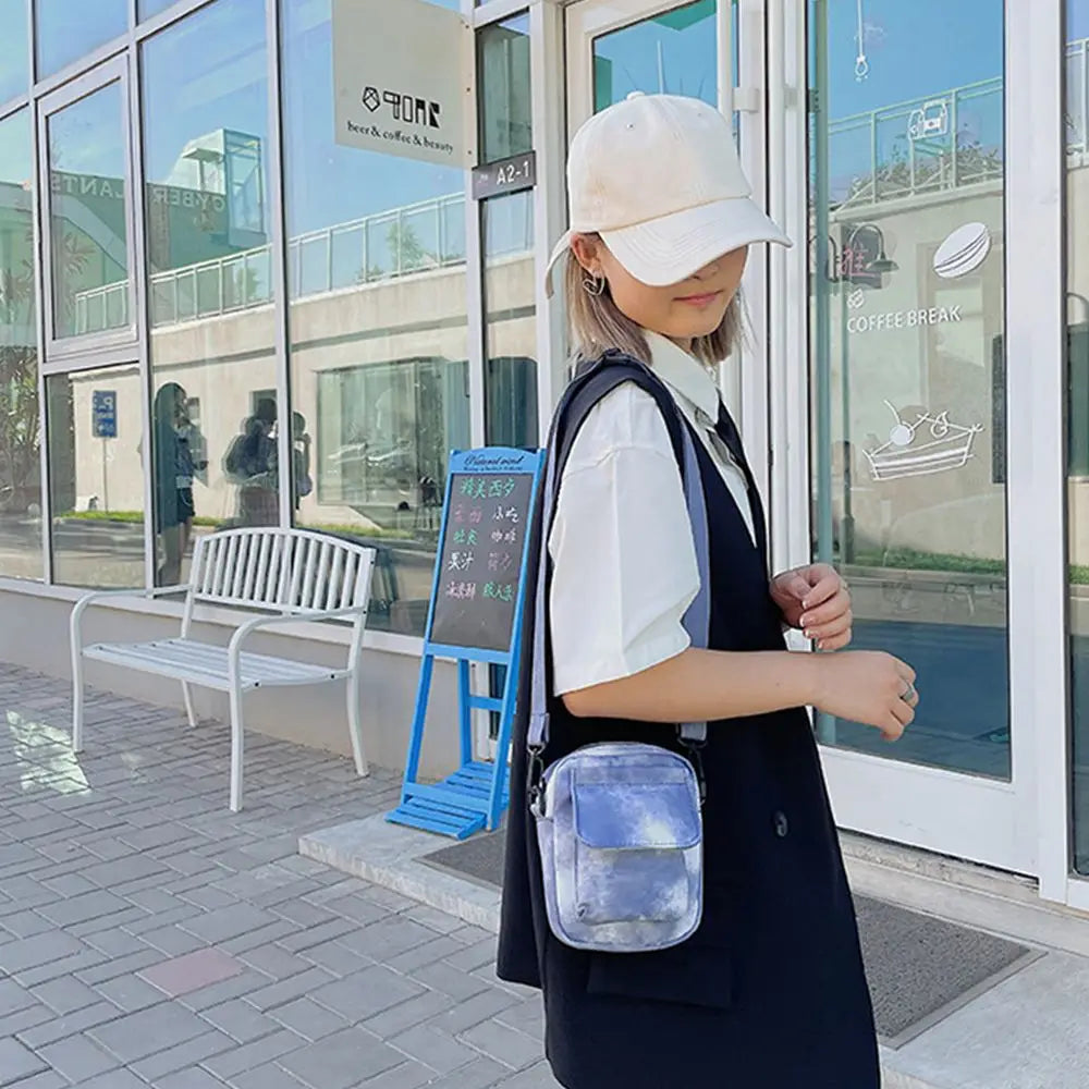 Sky Tie Dyeing Women's Messenger Bag Casual Shoulder Bags Tote Purses