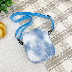 Sky Tie Dyeing Women's Messenger Bag Casual Shoulder Bags Tote Purses