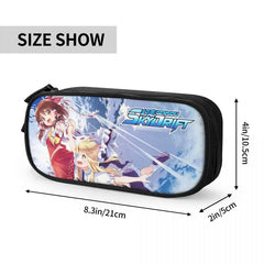 Anime Zipper Pen Bag for Student School