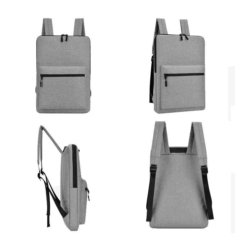 Slim Laptop Backpack 15.6inch Student Rucksack School Bags