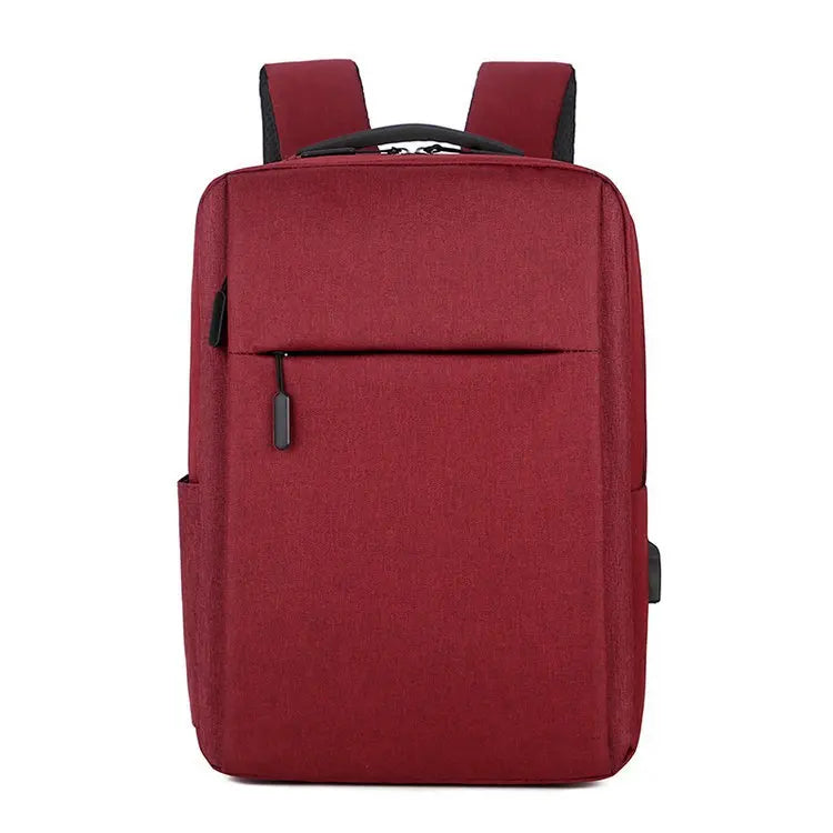 Slim USB 15.6 Inch Laptop Backpack For Men Women Casual Travel Business