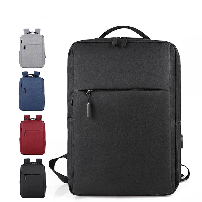 Slim USB 15.6 Inch Laptop Backpack For Men Women Casual Travel Business