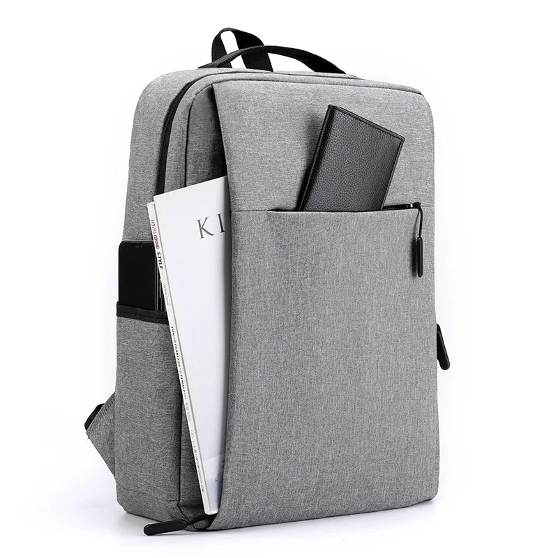 Slim USB 15.6 Inch Laptop Backpack For Men Women Casual Travel Business