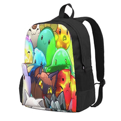Slime Rancher Backpacks Zipper Close Bags Travel Men Women Girls