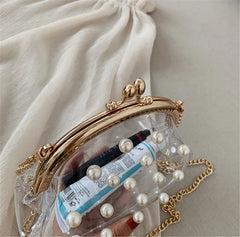 Girls Cross Body PVC Sling Bag
