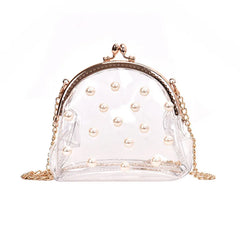 Girls Cross Body PVC Sling Bag