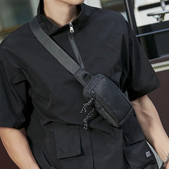 Men's Mini Crossbody Bag Outdoor Shoulder Messenger Bag