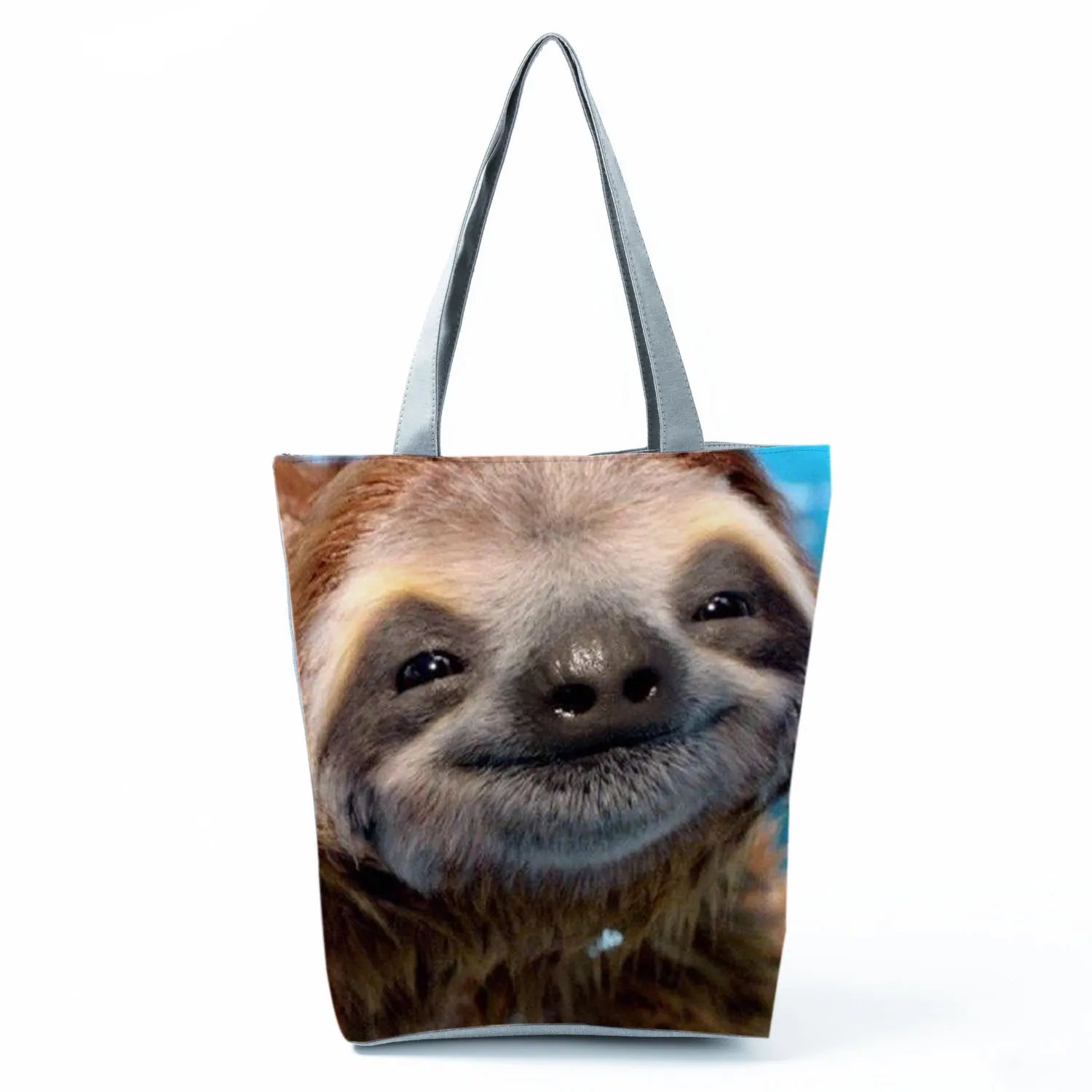 Sloth Animal Print Shoulder Bag Casual Women's Large Capacity Tote