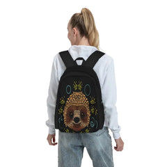 Sloth Face Backpacks Men's Women's Kpop Travel Bag