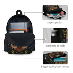 Sloth Face Backpacks Men's Women's Kpop Travel Bag