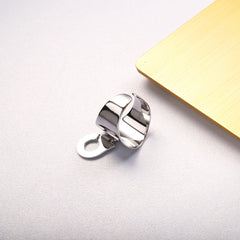 925 Silver Handcuffs Finger Ring Menottes Realizable Party Bague