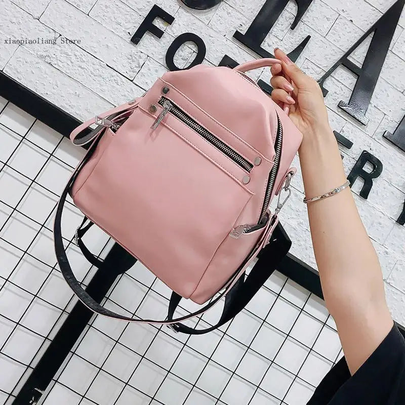 Small Backpack Travel Bag for Girls Women Shoulder Bag Multi-Purpose Casual