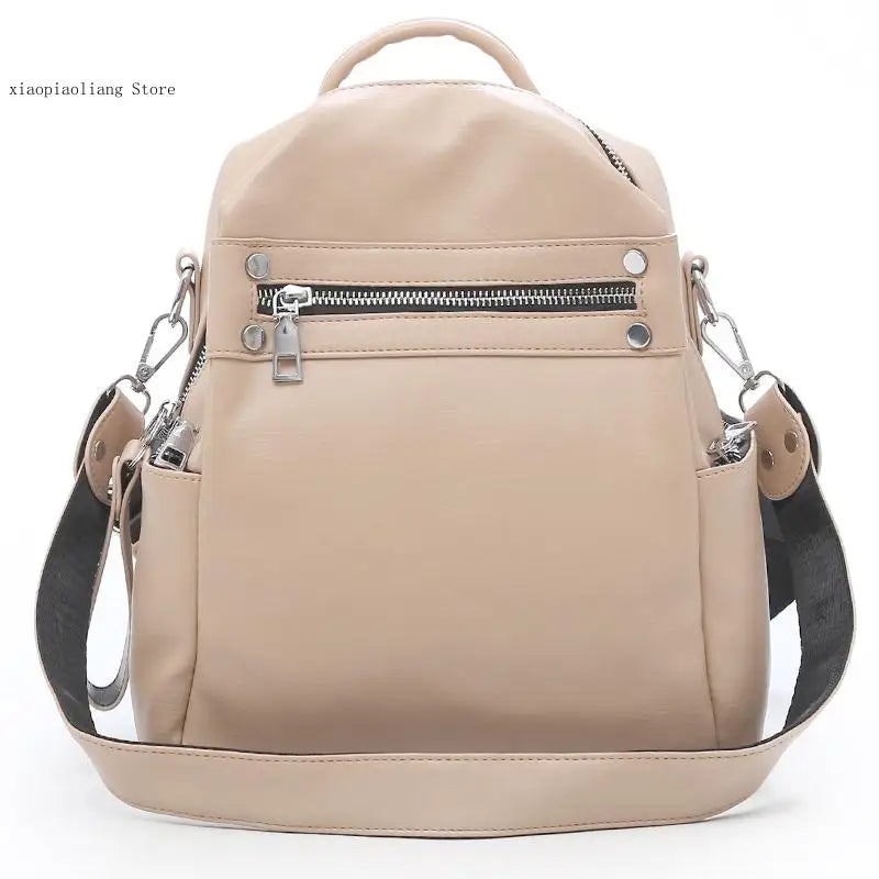 Small Backpack Travel Bag for Girls Women Shoulder Bag Multi-Purpose Casual