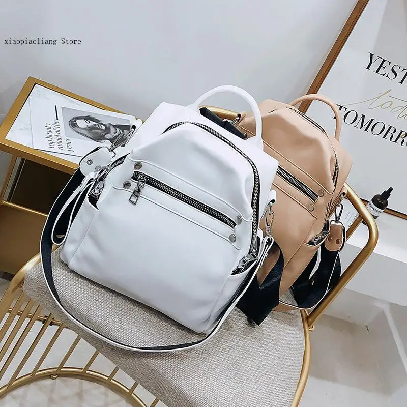 Small Backpack Travel Bag for Girls Women Shoulder Bag Multi-Purpose Casual