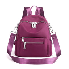 Small Backpack Women 2022 Waterproof Nylon Shoulder Bag Vintage Casual Travel