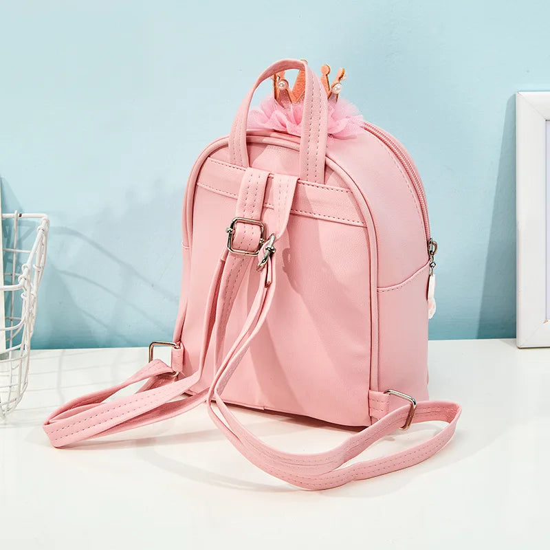 Girls Mini Backpack Pink Sequin Toddler Schoolbag