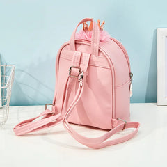 Girls Mini Backpack Pink Sequin Toddler Schoolbag