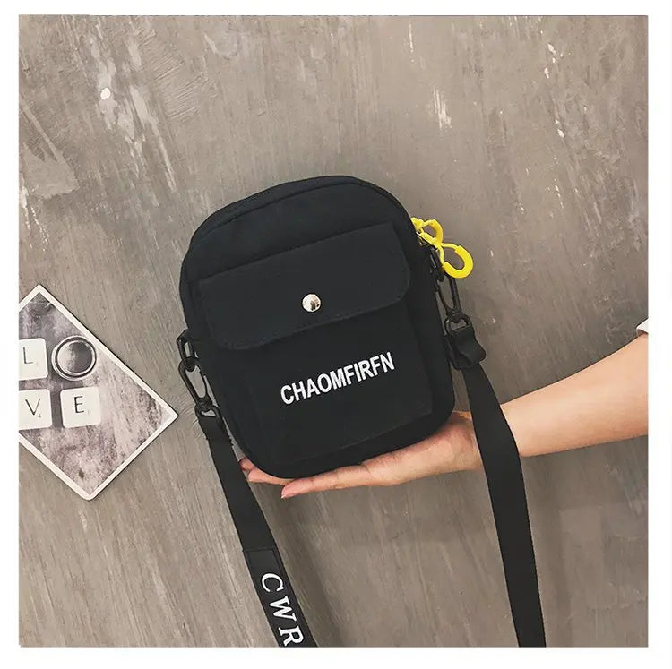 Mini Canvas Shoulder Bag Crossbody Bags for Women