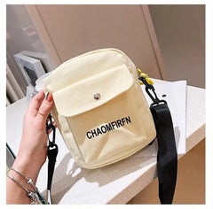 Mini Canvas Shoulder Bag Crossbody Bags for Women