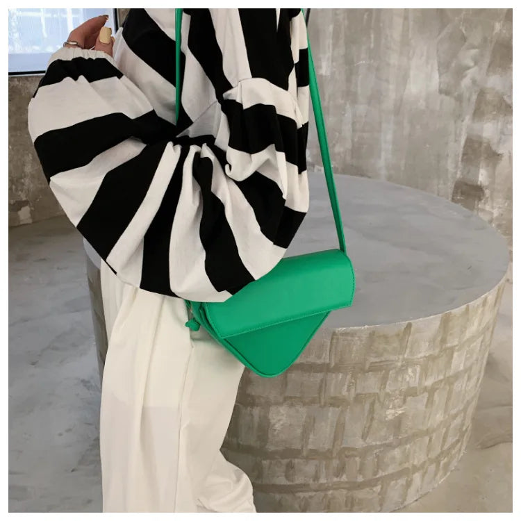 Mini Triangle Bag One-shoulder Stiletto Women's Handbag