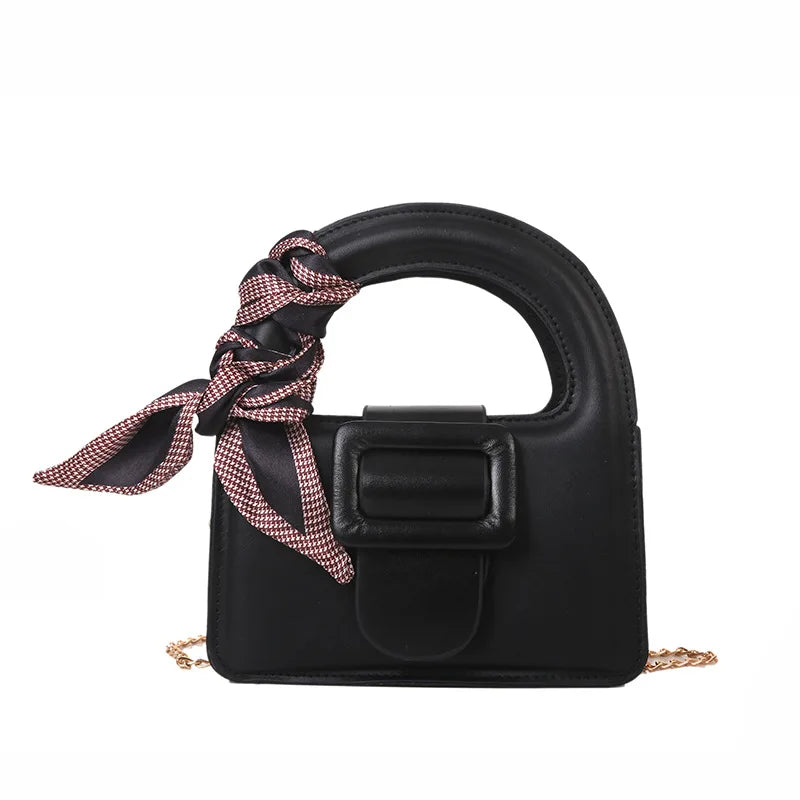 Spring Chain Messenger Bag Texture Portable Small Square Bag