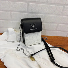 Women's Sequined Crossbody Bag Small Handbag Purse
