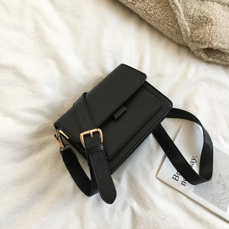 Winter Women's Messenger Shoulder Bag Small Square Bag