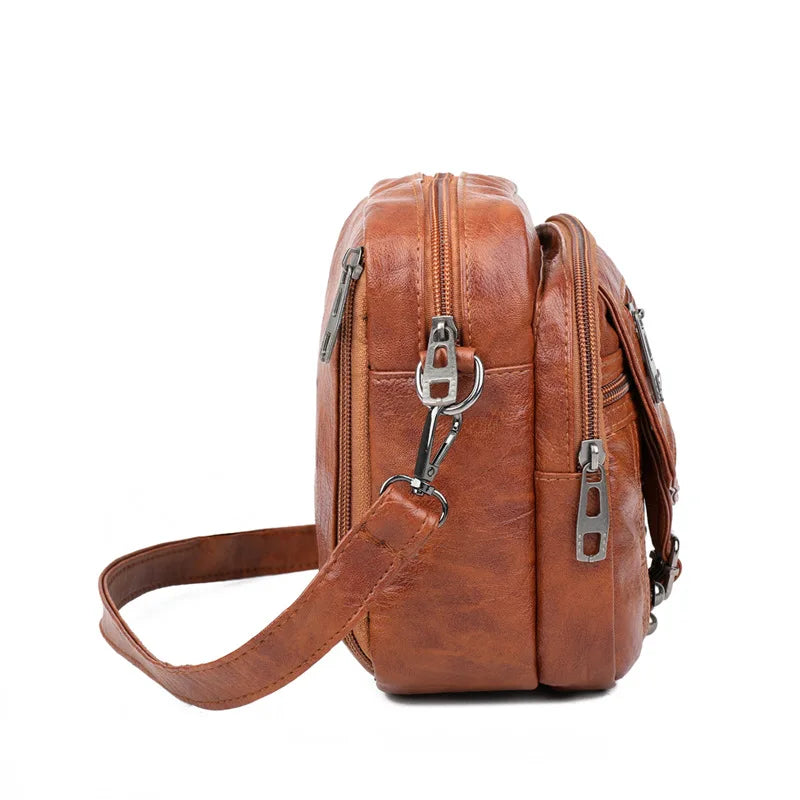 Sweet Shoulder Bag PU Leather Vintage Handbags Cross Body Bags