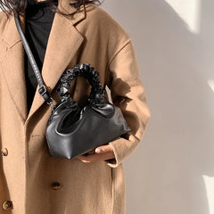 Women's PU Leather Crossbody Bag Totes Shoulder Handbag Purse