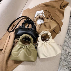 Women's PU Leather Crossbody Bag Totes Shoulder Handbag Purse