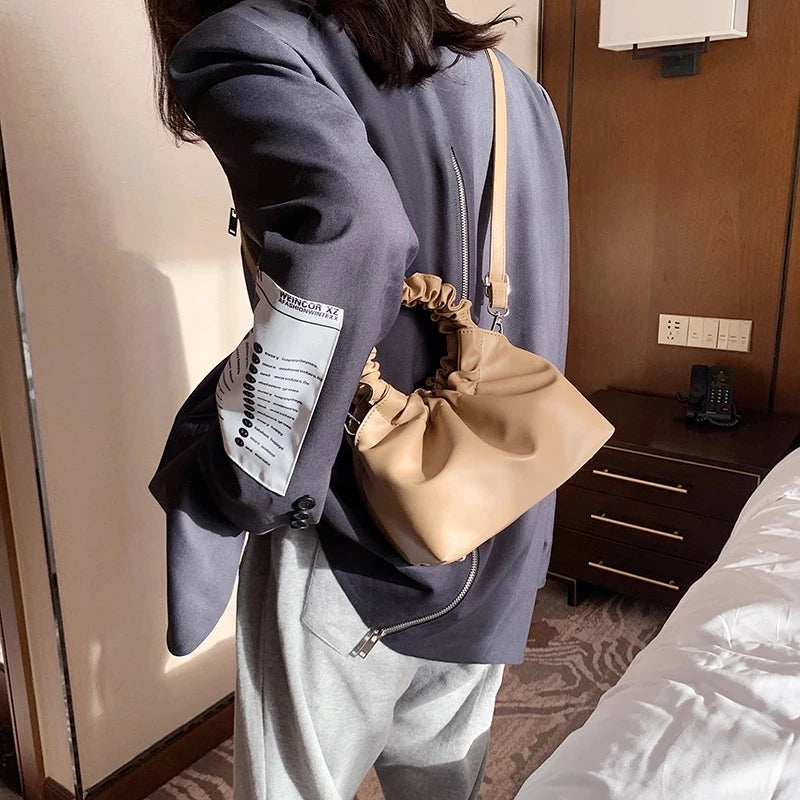 Women's PU Leather Crossbody Bag Totes Shoulder Handbag Purse