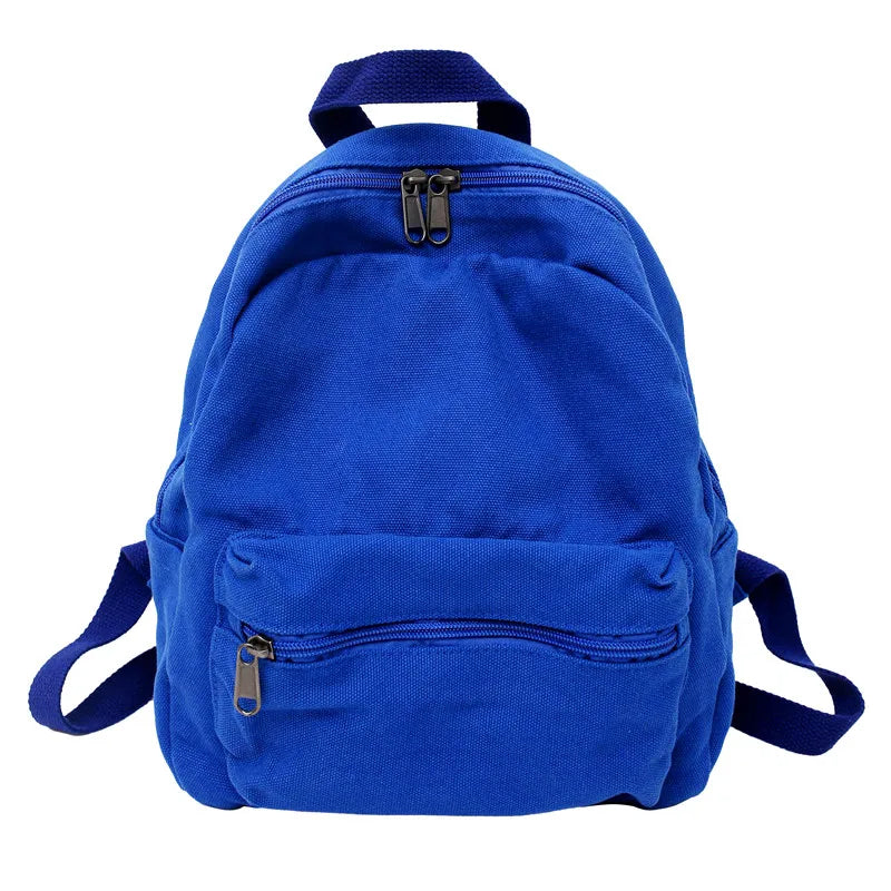 Canvas Vintage Backpack Unisex Women Men Bags for Teenage Girls