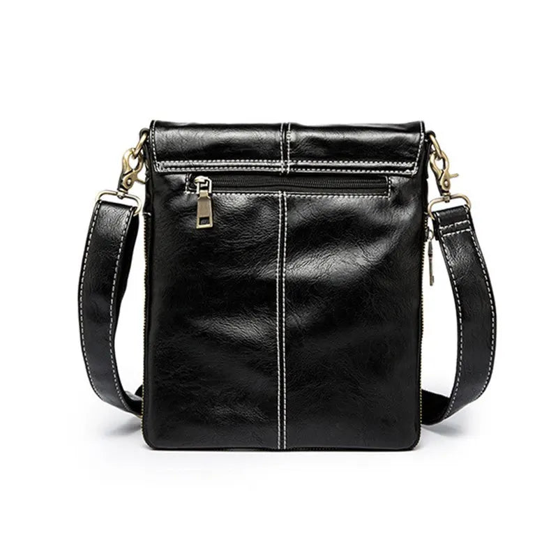 Leather Men Bag Crossbody Shoulder Messenger Bags