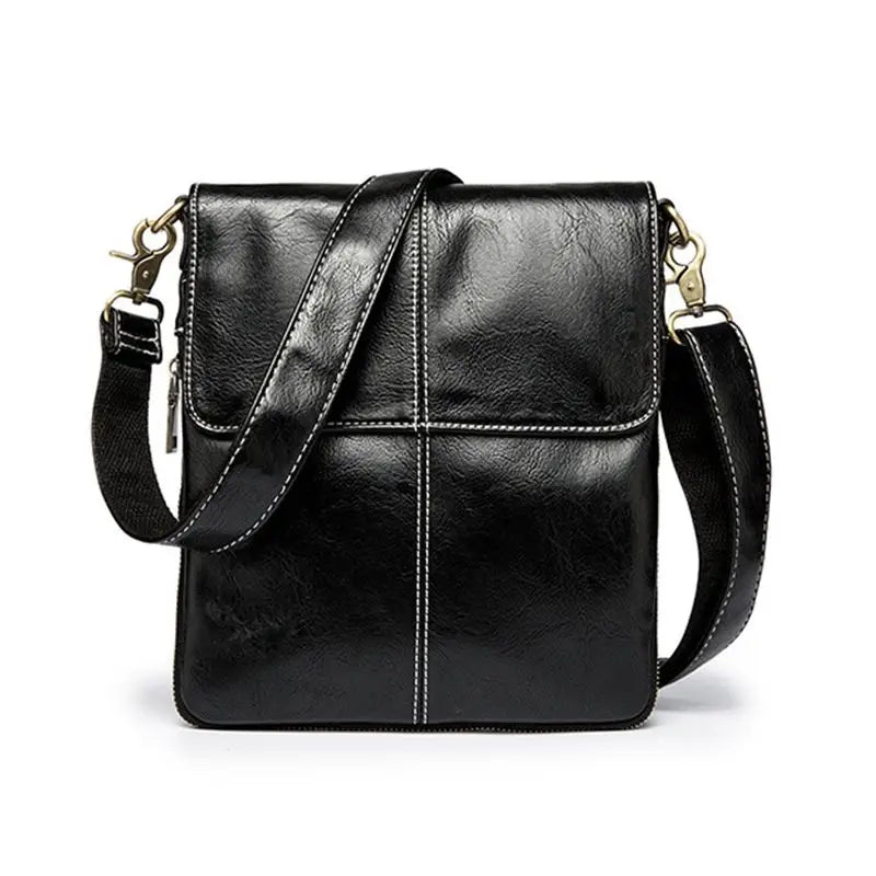 Leather Men Bag Crossbody Shoulder Messenger Bags