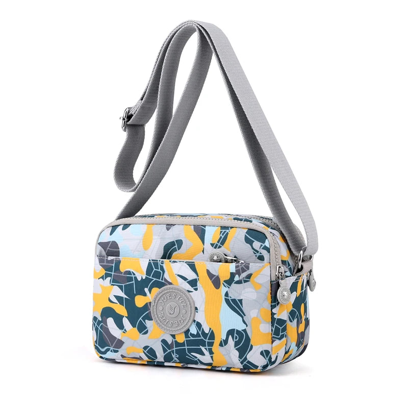 Casual Printing Female CrossBody Bag Women Shoulder bag Nylon Ladies Messenger B