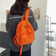 Small Casual Women Feminine Backpack Female Bags For Teenagers Girls School Wash