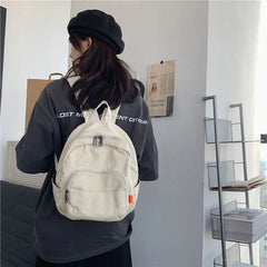 Small Casual Women Feminine Backpack Female Bags For Teenagers Girls School Wash