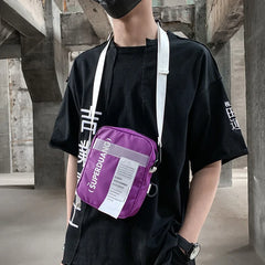 Small Chest Pack Shoulder Bag Streetwear Hip Hop Women Unisex Crossbody Bags