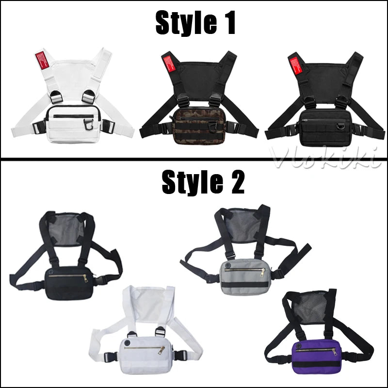 Chest Rig Men Bag Tactical Outdoor Streetwear Vest Chest Bags G176