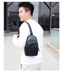 Small Leather Waist Bag for Women Fanny Pack Shoulder Bag Purses