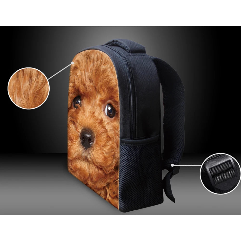 3D Horse Animals Backpack For Boys Kindergarten Machilas