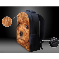 3D Horse Animals Backpack For Boys Kindergarten Machilas