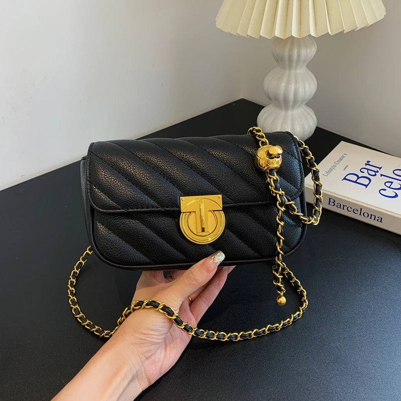 Small Classic Crossbody Bags for Women Handbags Mini Chains Shoulder Bag Purse