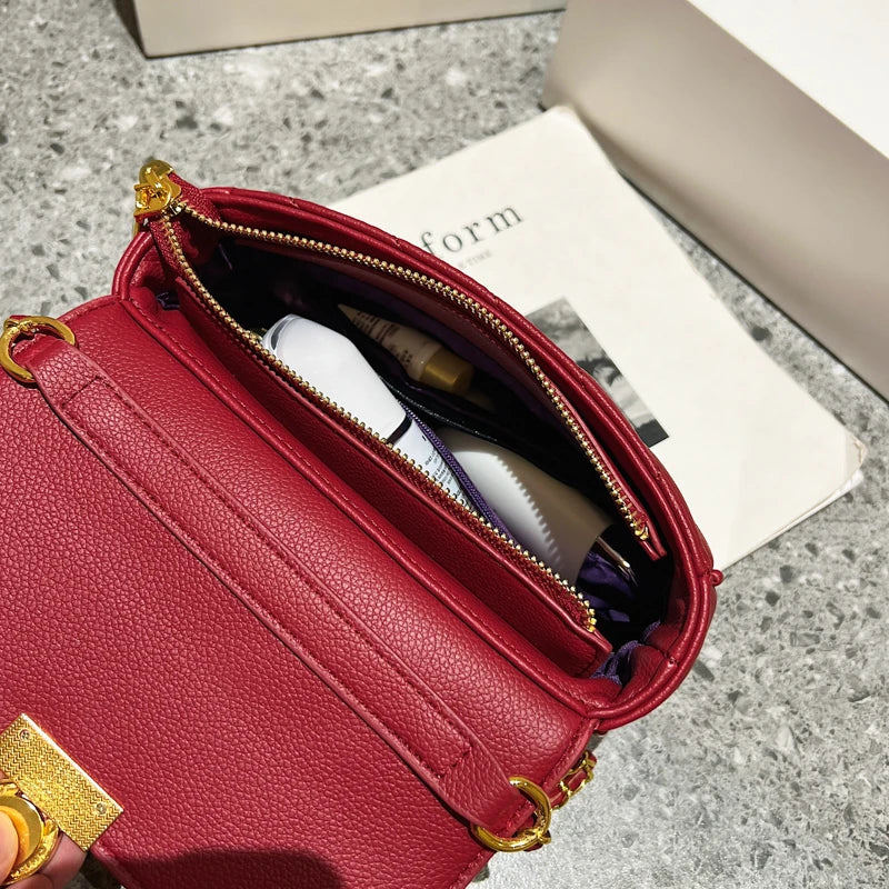Small Classic Crossbody Bags for Women Handbags Mini Chains Shoulder Bag Purse