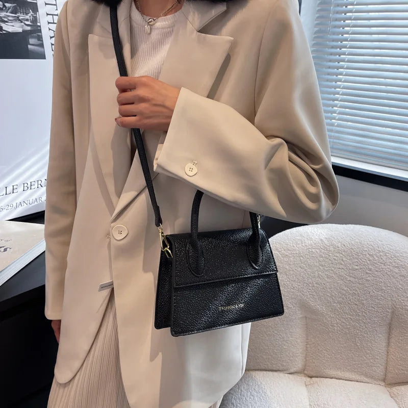 Small Clutch Bags for Women Lady Handbags Crossbody Messenger Bag Solid Purse