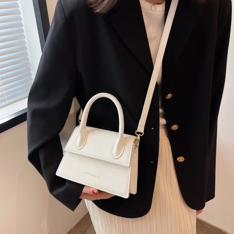 Small Clutch Bags for Women Lady Handbags Crossbody Messenger Bag Solid Purse
