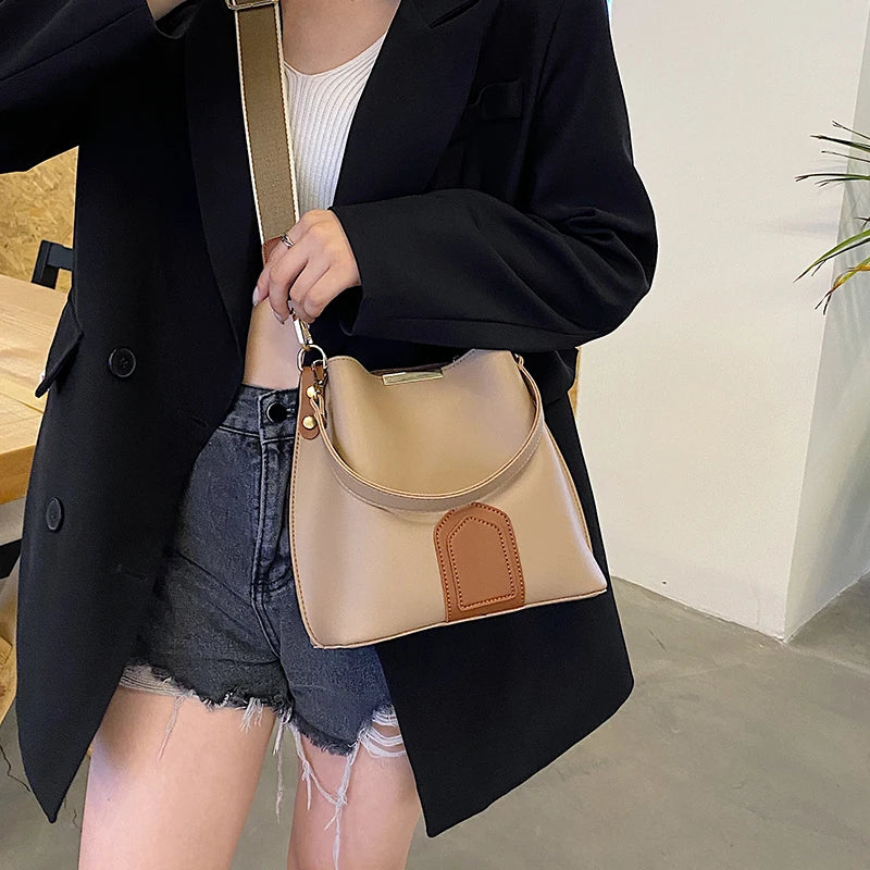 Small Contrast Shoulder Bag Women Handbag Summer Single Crossbody Bag
