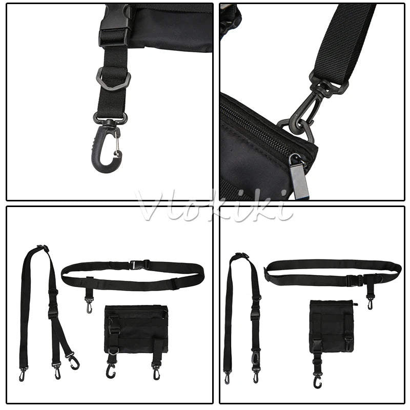 Hip Hop Style Men's Small Crossbody Bag Mini Square Phone Messenger Bag G175