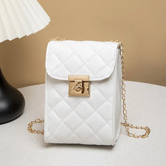 Small Crossbody Bag for Women Mini Flap Shoulder Bag All-match Ladies Clutch Pur