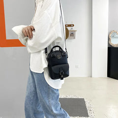 Canvas Crossbody Bag Women's Flap Handbag Casual Phone Purse